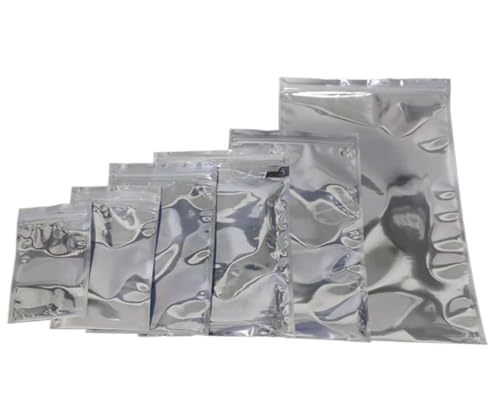 Pyeongbok VCI wiederverschließbare Polybeutel, VCI Rostschutz, Reißverschlussbeutel für rostfreie, feuchtigkeitsbeständige Verpackung, Metallschutz, rostfrei, 500 x 500 mm (Silber, 30 x 30 cm (15 Pyeongbok VCI wiederverschließbare Polybeutel, VCI Rostschutz, Reißverschlussbeutel für rostfreie, feuchtigkeitsbeständige Verpackung, Metallschutz, rostfrei, 500 x 500 mm (Silber, 30 x 30 cm (15 von BSC WISSEN DE