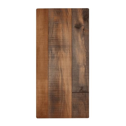 BSCKKDMN Braunes Holzhandtuch, weich, saugfähig, Badetuch, Geschirrtücher für Küche, Badezimmer, Fitnessstudio, Spa, Zuhause, 72,9 x 35,1 cm von BSCKKDMN