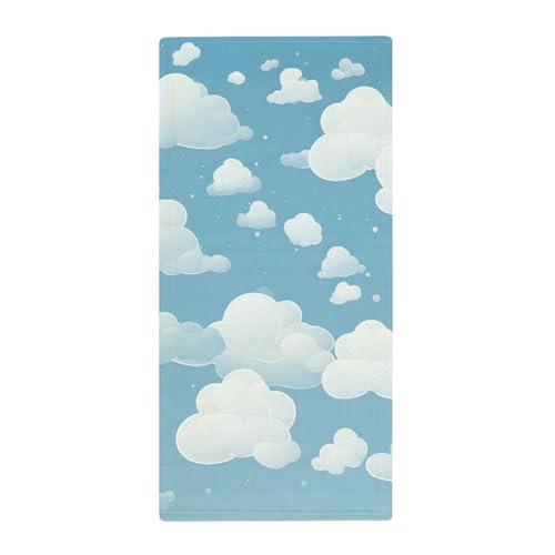BSCKKDMN Handtuch mit Cartoon-Ball, weich, saugfähig, Badetuch, Geschirrtücher für Küche, Badezimmer, Fitnessstudio, Spa, Zuhause, 72,9 x 35,1 cm BSCKKDMN Handtuch mit Cartoon-Ball, weich, saugfähig, Badetuch, Geschirrtücher für Küche, Badezimmer, Fitnessstudio, Spa, Zuhause, 72,9 x 35,1 cm von BSCKKDMN