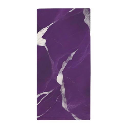 BSCKKDMN Handtuch mit dunkelvioletter Textur, weich, saugfähig, Badetuch, Geschirrtücher für Küche, Badezimmer, Fitnessstudio, Spa, Zuhause, 72,9 x 35,1 cm BSCKKDMN Handtuch mit dunkelvioletter Textur, weich, saugfähig, Badetuch, Geschirrtücher für Küche, Badezimmer, Fitnessstudio, Spa, Zuhause, 72,9 x 35,1 cm von BSCKKDMN
