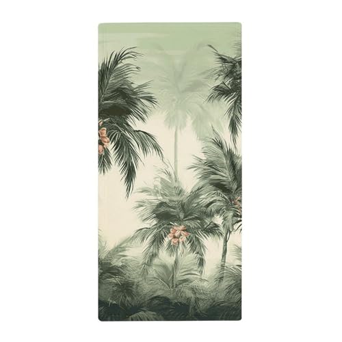 BSCKKDMN Handtuch mit tropischen Palmen, weich, saugfähig, Badetuch, Geschirrtücher für Küche, Badezimmer, Fitnessstudio, Spa, Zuhause, 72,9 x 35,1 cm BSCKKDMN Handtuch mit tropischen Palmen, weich, saugfähig, Badetuch, Geschirrtücher für Küche, Badezimmer, Fitnessstudio, Spa, Zuhause, 72,9 x 35,1 cm von BSCKKDMN