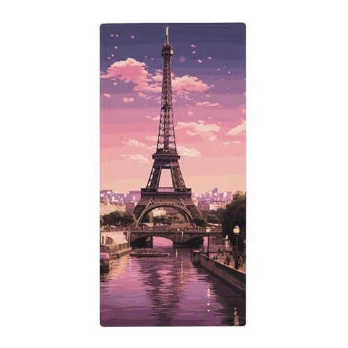 BSCKKDMN Paris Handtuch, weich, saugfähig, Badetuch, Geschirrtücher für Küche, Badezimmer, Fitnessstudio, Spa, Zuhause, 72,9 x 35,1 cm BSCKKDMN Paris Handtuch, weich, saugfähig, Badetuch, Geschirrtücher für Küche, Badezimmer, Fitnessstudio, Spa, Zuhause, 72,9 x 35,1 cm von BSCKKDMN
