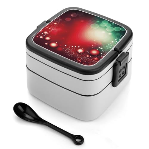 BSCKKDMN Red Christmas Ball Bento Box Erwachsene Lunchbox All-in-One Stapelbare Bento Lunchbox mit Fächern Doppelschicht Lunchboxen Auslaufsicher Lunchbox Lunchboxen für Arbeit Picknick Reisen BSCKKDMN Red Christmas Ball Bento Box Erwachsene Lunchbox All-in-One Stapelbare Bento Lunchbox mit Fächern Doppelschicht Lunchboxen Auslaufsicher Lunchbox Lunchboxen für Arbeit Picknick Reisen von BSCKKDMN