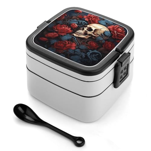 BSCKKDMN Totenkopf Bild Poster Bento Box Erwachsene Lunchbox All-in-One Stapelbare Bento Lunchbox mit Fächern Doppelschicht Lunchboxen Auslaufsicher Lunchbox Lunchbehälter für Arbeit Picknick Reisen BSCKKDMN Totenkopf Bild Poster Bento Box Erwachsene Lunchbox All-in-One Stapelbare Bento Lunchbox mit Fächern Doppelschicht Lunchboxen Auslaufsicher Lunchbox Lunchbehälter für Arbeit Picknick Reisen von BSCKKDMN