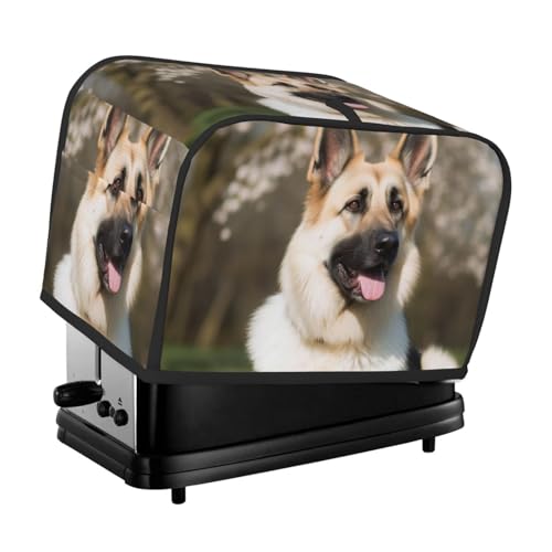 Deutscher Schäferhund Toaster-Abdeckungen für 2 Scheiben, gesteppter Toaster, staubdichte Abdeckung, kleine waschbare Geräteabdeckungen, Brotbackmaschine, Schutz für Küche, kleine Geräte Deutscher Schäferhund Toaster-Abdeckungen für 2 Scheiben, gesteppter Toaster, staubdichte Abdeckung, kleine waschbare Geräteabdeckungen, Brotbackmaschine, Schutz für Küche, kleine Geräte von BSCKKDMN