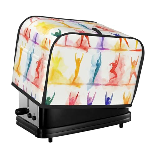 Gymnastik-Spiel-Toaster-Abdeckungen, 2 Scheiben, Brotmaschinen-Abdeckungen, gesteppter Toaster, staubdichte Abdeckung, kleine waschbare Geräteabdeckungen, Brotbackmaschinen-Schutz für Küche, kleine Gymnastik-Spiel-Toaster-Abdeckungen, 2 Scheiben, Brotmaschinen-Abdeckungen, gesteppter Toaster, staubdichte Abdeckung, kleine waschbare Geräteabdeckungen, Brotbackmaschinen-Schutz für Küche, kleine von BSCKKDMN