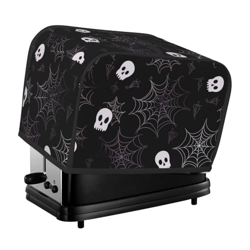 Halloween-Gothic-Toaster-Abdeckungen, 2 Scheiben, gesteppter Toaster, staubdichte Abdeckung, kleine waschbare Geräteabdeckungen, Brotbackmaschinen-Schutz für Küche, kleine Geräte Halloween-Gothic-Toaster-Abdeckungen, 2 Scheiben, gesteppter Toaster, staubdichte Abdeckung, kleine waschbare Geräteabdeckungen, Brotbackmaschinen-Schutz für Küche, kleine Geräte von BSCKKDMN