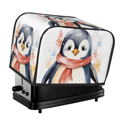 Niedliche Cartoon-Pinguin-Toaster-Abdeckungen, 2 Scheiben, Brotmaschinen-Abdeckungen, gesteppter Toaster, staubdichte Abdeckung, kleine waschbare Geräteabdeckungen, Brotbackmaschine, Schutz für Küche Niedliche Cartoon-Pinguin-Toaster-Abdeckungen, 2 Scheiben, Brotmaschinen-Abdeckungen, gesteppter Toaster, staubdichte Abdeckung, kleine waschbare Geräteabdeckungen, Brotbackmaschine, Schutz für Küche von BSCKKDMN