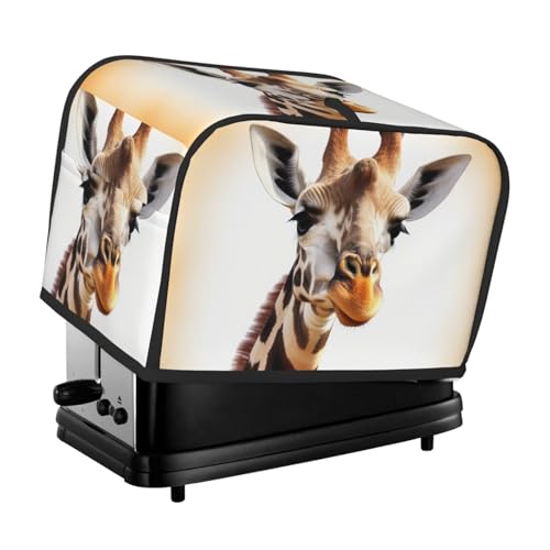 Niedliche Giraffen-Toaster-Abdeckungen, 2 Scheiben, Brotmaschinen-Abdeckungen, gesteppter Toaster, staubdichte Abdeckung, kleine waschbare Geräteabdeckungen, Brotbackmaschinen-Schutz, für Küche Niedliche Giraffen-Toaster-Abdeckungen, 2 Scheiben, Brotmaschinen-Abdeckungen, gesteppter Toaster, staubdichte Abdeckung, kleine waschbare Geräteabdeckungen, Brotbackmaschinen-Schutz, für Küche von BSCKKDMN
