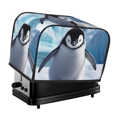 Niedliche Pinguine, Baby-Toaster-Abdeckungen, 2 Scheiben, gesteppter Toaster, staubdichte Abdeckung, kleine waschbare Geräteabdeckungen, Brotbackmaschinen-Schutz, für Küche, kleine Geräte Niedliche Pinguine, Baby-Toaster-Abdeckungen, 2 Scheiben, gesteppter Toaster, staubdichte Abdeckung, kleine waschbare Geräteabdeckungen, Brotbackmaschinen-Schutz, für Küche, kleine Geräte von BSCKKDMN