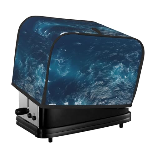 Sea Seen From The Top Toaster Covers 2 Slice Bread Machine Covers Quilted Toaster Dustproof Cover Small Washable Appliance Covers Bread Maker Protective For Kitchen Small Appliance von BSCKKDMN