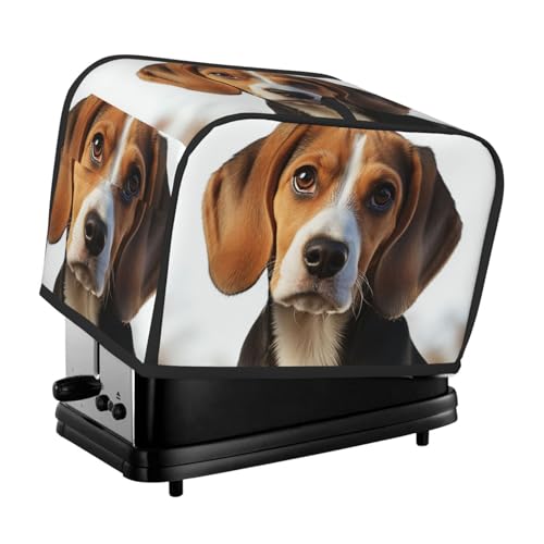 Süße Beagle-Hunde-Toaster-Abdeckungen, 2 Scheiben, Brotmaschinen-Abdeckung, gesteppter Toaster, staubdichte Abdeckung, kleine waschbare Geräteabdeckungen, Brotbackmaschinen-Schutz, für Küche, kleine Süße Beagle-Hunde-Toaster-Abdeckungen, 2 Scheiben, Brotmaschinen-Abdeckung, gesteppter Toaster, staubdichte Abdeckung, kleine waschbare Geräteabdeckungen, Brotbackmaschinen-Schutz, für Küche, kleine von BSCKKDMN