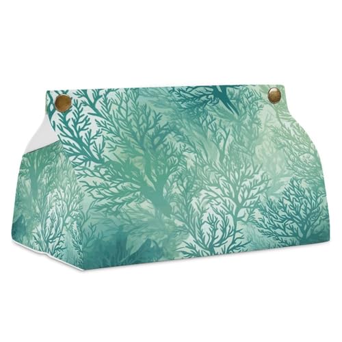 Taschentuchbox aus Leder, wasserdicht, rechteckig, für Badezimmer, Wohnzimmer, Küche, Büro Taschentuchbox aus Leder, wasserdicht, rechteckig, für Badezimmer, Wohnzimmer, Küche, Büro von BSCKKDMN