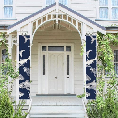 Verschiedene Seefisch-Muster Hängende Tür Banner Frühling Sommer Willkommen Veranda Banner Happy Birthday Party Banner Foto Hintergrund Veranda Schild Haustür Schilder für Hof Indoor Outdoor Dekor Verschiedene Seefisch-Muster Hängende Tür Banner Frühling Sommer Willkommen Veranda Banner Happy Birthday Party Banner Foto Hintergrund Veranda Schild Haustür Schilder für Hof Indoor Outdoor Dekor von BSCKKDMN