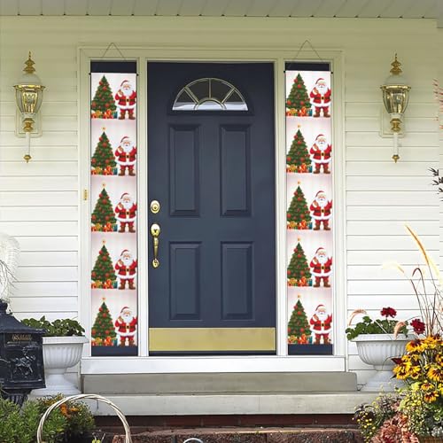 Weihnachtsmann Weihnachtsbaum Xmas Hängende Tür Banner Frühling Sommer Willkommen Veranda Banner Happy Birthday Party Banner Foto Hintergrund Veranda Schild Haustür Schilder für Hof Indoor Outdoor Weihnachtsmann Weihnachtsbaum Xmas Hängende Tür Banner Frühling Sommer Willkommen Veranda Banner Happy Birthday Party Banner Foto Hintergrund Veranda Schild Haustür Schilder für Hof Indoor Outdoor von BSCKKDMN