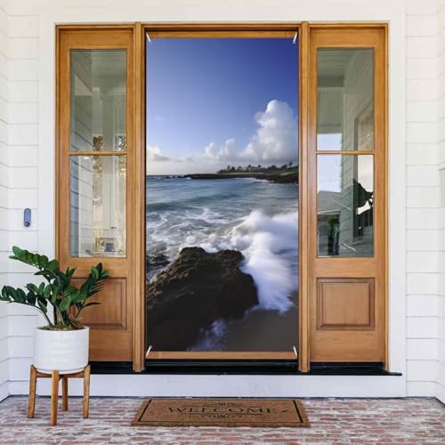 Willkommens-Türabdeckung, Dekoration, Türbanner 183 x 80 cm, Puerto Rico, Strandveranda, Banner, Schild, Fotohintergrund, saisonaler Haustür-Hängebanner für Urlaub, Party, Innen- und Außenbereich Willkommens-Türabdeckung, Dekoration, Türbanner 183 x 80 cm, Puerto Rico, Strandveranda, Banner, Schild, Fotohintergrund, saisonaler Haustür-Hängebanner für Urlaub, Party, Innen- und Außenbereich von BSCKKDMN