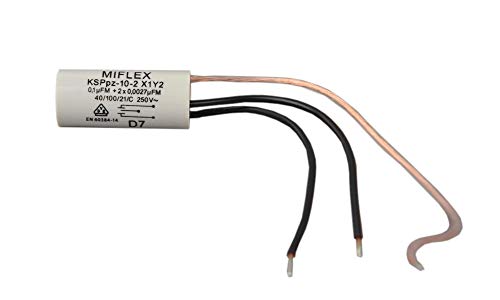 BSD Kondensator Entstörschutz für Staubsauger 0.1 uF KSPpz-6 III von BSD
