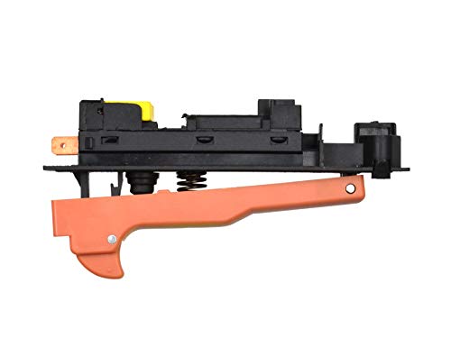 Ersatz Taste Schalter Switch, Ersatzschalter für Winkelschleifer - 12A 250V/20A 125V - Kompatibel mit 230mm Winkelschleifer CELMA von BSD