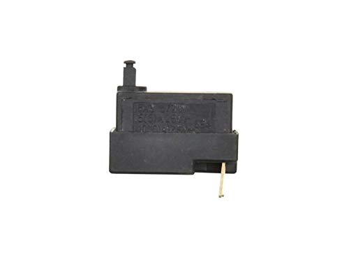 Ersatz Taste Schalter Switch, Ersatzschalter für Winkelschleifer - Model: HLT-125B - 6A 250V/12A 125V - Kompatibel mit 115/125mm Winkelschleifer Black&Decker KG65,KG72,KG90 von BSD