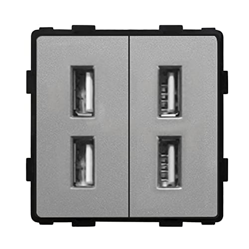 BSEED 2 USB Steckdose 4.8A Dual USB Power Outlet Grau BSEED 2 USB Steckdose 4.8A Dual USB Power Outlet Grau von BSEED
