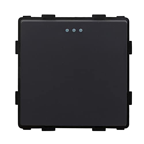 BSEED EU Standard 1 Fach 2 Weg Lichtschalter 86mm*86mm Schwarz BSEED EU Standard 1 Fach 2 Weg Lichtschalter 86mm*86mm Schwarz von BSEED