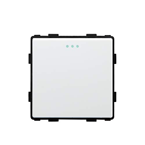 BSEED Mechanischer Funktionseinsatz 1 Gang 3-Wege-Kreuzungsschalter Schalter PC-Wandlichtschalter Umschalter Weiß von BSEED