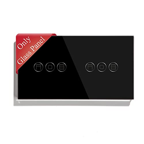 BSEED Rahmen Glasrahmen Panel für Smart Rolladenschalter und Smart Rolladenschalter Schwarz 157mm BSEED Rahmen Glasrahmen Panel für Smart Rolladenschalter und Smart Rolladenschalter Schwarz 157mm von BSEED