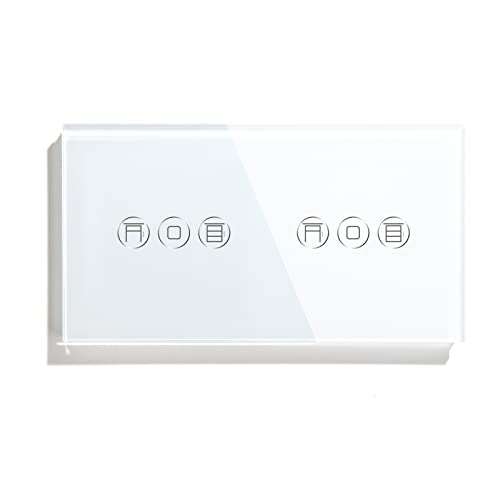 BSEED Rahmen Glasrahmen Panel für Smart Rolladenschalter und Smart Rolladenschalter Weiß 157mm BSEED Rahmen Glasrahmen Panel für Smart Rolladenschalter und Smart Rolladenschalter Weiß 157mm von BSEED