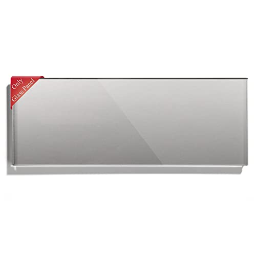 BSEED Rahmen Glasrahmen Panel für kundenspezifische Schalter Platte auf die Kundenwünsche abgestimmt Grau 228mm von BSEED