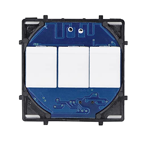 BSEED Smart Dimmer Lichtschalter EU Standard 1 Fach 1 Weg Unterputz Touch Lichtschalter mit LED-Anzeige für DIY-Produkt BSEED Smart Dimmer Lichtschalter EU Standard 1 Fach 1 Weg Unterputz Touch Lichtschalter mit LED-Anzeige für DIY-Produkt von BSEED