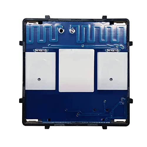 BSEED Smart Lichtschalter EU Standard 1 Fach 1 Weg Touch Lichtschalter mit LED-Anzeige (kein Neutralleiter erforderlich) von BSEED