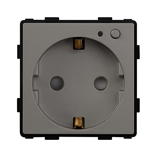 BSEED WIFI Wandsteckdose mit Verbrauchsmessung EU Steckdose 16Amp Steckdose Grau 86mm BSEED WIFI Wandsteckdose mit Verbrauchsmessung EU Steckdose 16Amp Steckdose Grau 86mm von BSEED