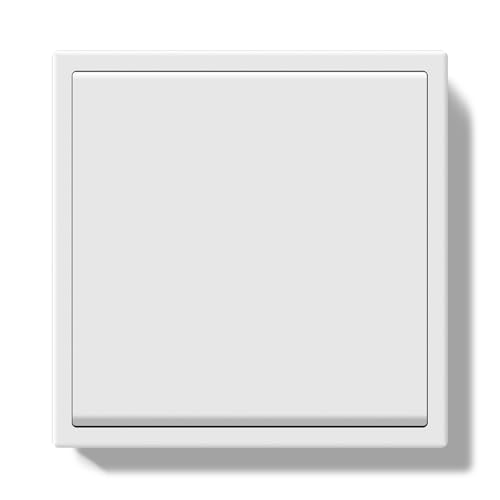 BSEED LIFE Lichtschalter Unterputz 1 Fach 1 Weg mit PC Rahmen,80 * 80mm Wippschalter mit Reset-Funktion,Modern Wandschalter mit Indikator, Kabelklemmen & Krallen, Lichtschalter Weiß BSEED LIFE Lichtschalter Unterputz 1 Fach 1 Weg mit PC Rahmen,80 * 80mm Wippschalter mit Reset-Funktion,Modern Wandschalter mit Indikator, Kabelklemmen & Krallen, Lichtschalter Weiß von BSEEDLIFE