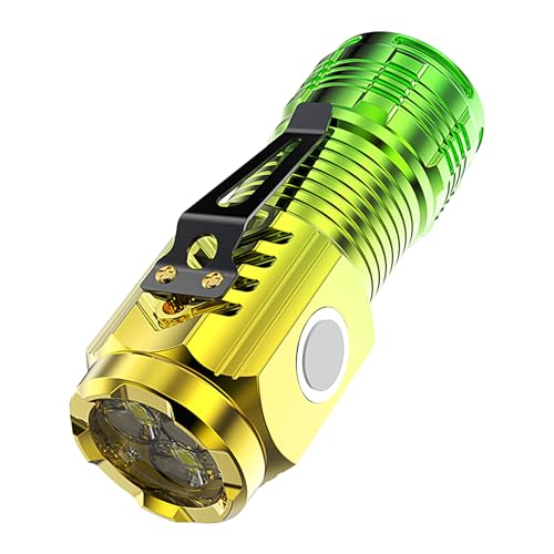 Kleine Taschenlampe, kompakte Taschenlampe mit leistungsstarker Beleuchtung aus ABS, Mcro Kombinierte Taschenlampe mit 3 hochhellen LED-Kernen, vollständig versiegelter wasserdichter Körper Typ C Kleine Taschenlampe, kompakte Taschenlampe mit leistungsstarker Beleuchtung aus ABS, Mcro Kombinierte Taschenlampe mit 3 hochhellen LED-Kernen, vollständig versiegelter wasserdichter Körper Typ C von BSEID