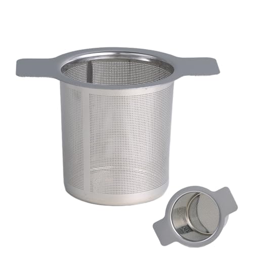 Teesieb,Geruchloses und rostfreies Metallsieb für losen Tee - Küchenutensilien für Suppenbrühe, Hot-Pot-Zutaten, Tee, Blumentee, Marinaden Bseid Teesieb,Geruchloses und rostfreies Metallsieb für losen Tee - Küchenutensilien für Suppenbrühe, Hot-Pot-Zutaten, Tee, Blumentee, Marinaden Bseid von BSEID