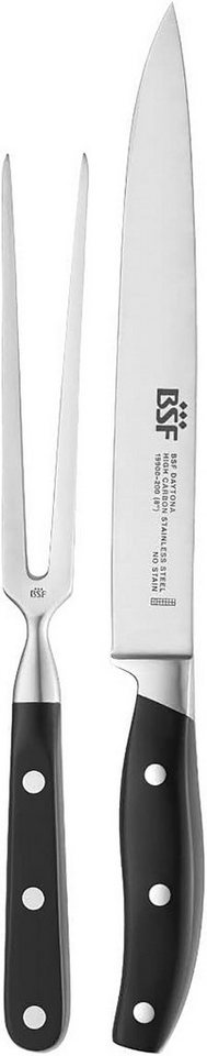 BSF Tranchierbesteck BSF Daytona Tranchierbesteck, 2-teilig Kunststoff ergonomische Griffe von BSF