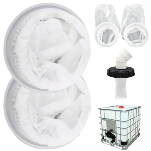2pcs IBC Deckelfilter 8 Zoll dehnbares Nylonnetz Regenwasserfilter für IBC -Tasche Behälter Regenwassertank Fischteich Barrel Außenwassersammlung 2pcs IBC Deckelfilter 8 Zoll dehnbares Nylonnetz Regenwasserfilter für IBC -Tasche Behälter Regenwassertank Fischteich Barrel Außenwassersammlung von BSFDORPOT
