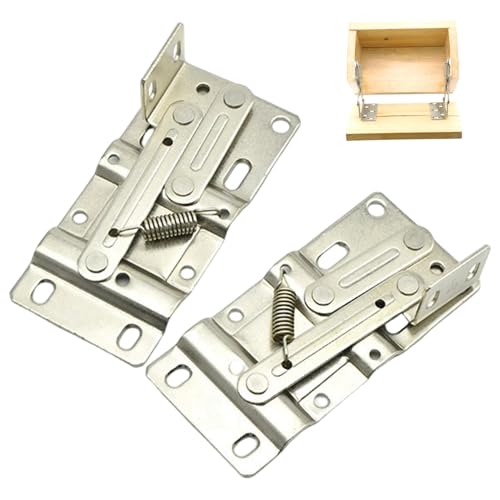 2pcs Tipp -Out -Tablettscharniere Zinklegungswaschbeckenscharben mit Frühling 45 Grad Drehzahl für Schrankpaneele Kommoden versteckt Home Storage Hardware 2pcs Tipp -Out -Tablettscharniere Zinklegungswaschbeckenscharben mit Frühling 45 Grad Drehzahl für Schrankpaneele Kommoden versteckt Home Storage Hardware von BSFDORPOT