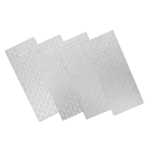 4pcs Diamant -Schärfen Steinset, 15.1x6.3x0, 1 cm Premium Diamond Platten -Honenstein -Kit zum Schärfen von Stumpfmesser -Klingen -Werkzeugen Kitchen Workshop Polieren 4pcs Diamant -Schärfen Steinset, 15.1x6.3x0, 1 cm Premium Diamond Platten -Honenstein -Kit zum Schärfen von Stumpfmesser -Klingen -Werkzeugen Kitchen Workshop Polieren von BSFDORPOT
