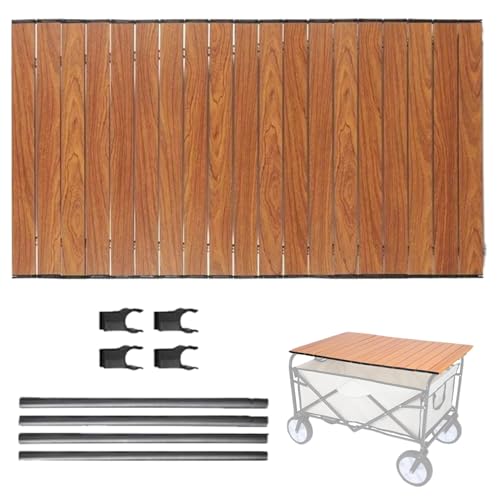 BSFDORPOT Wagentisch Tisch tragbare Faltbare Metalltisch -Tischbefestigung für Lebensmittelwagenwagen, zusammenklappbare Zubehör für Camping -Picknicksportarten BSFDORPOT Wagentisch Tisch tragbare Faltbare Metalltisch -Tischbefestigung für Lebensmittelwagenwagen, zusammenklappbare Zubehör für Camping -Picknicksportarten von BSFDORPOT