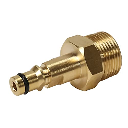 Schneeschaum Lanze Hochdruck Waschmaschine Schlauchadapter Schneller Anschluss M22 Anpassung für K -Serie -Wasch -Teile zur Autowaschreinigung (Farbe: Adapter) von BSFDORPOT