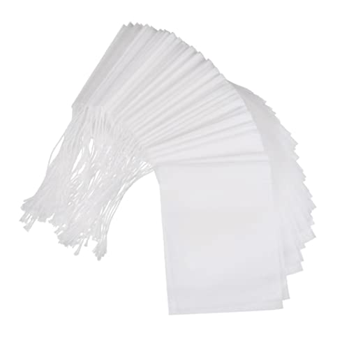 Teefilterbeutel 100pcs Einweg-Einweg-Gewehr-Gewürzfiltertaschen für losen Blatttee, Lebensmittelqualität leer für Kräutermischungen und Kaffeebrauen Teefilterbeutel 100pcs Einweg-Einweg-Gewehr-Gewürzfiltertaschen für losen Blatttee, Lebensmittelqualität leer für Kräutermischungen und Kaffeebrauen von BSFDORPOT