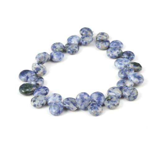 100% Natursteinperle, Tropfenform, indische Achate, Quarzperlen für die Herstellung von edlem Schmuckzubehör, Damenarmbändern und Halsketten, Sodalith, 10 x 12 x 5 mm 100% Natursteinperle, Tropfenform, indische Achate, Quarzperlen für die Herstellung von edlem Schmuckzubehör, Damenarmbändern und Halsketten, Sodalith, 10 x 12 x 5 mm von BSGUZ