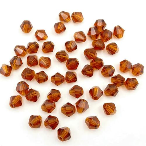 3 4 6 mm doppelkegelige österreichische Kristallperlen zur Schmuckherstellung, mehrfarbige facettierte Glas-Abstandsperlen für DIY-Zubehör, Großhandel-z09-3,0 mm (ca. 120 Stück) von BSGUZ