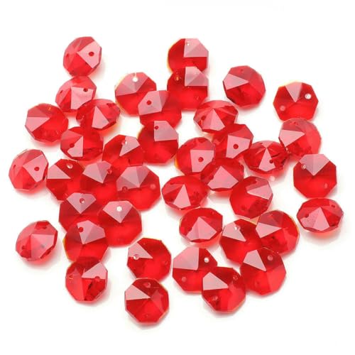 40 Stück 14,0 mm Doppellöcher Facettiertes Glas Lose Abstandshalter Achteckperlen DIY mit Kristallanhänger für Kronleuchter Sonnenfängerherstellung-DaHong 40 Stück 14,0 mm Doppellöcher Facettiertes Glas Lose Abstandshalter Achteckperlen DIY mit Kristallanhänger für Kronleuchter Sonnenfängerherstellung-DaHong von BSGUZ