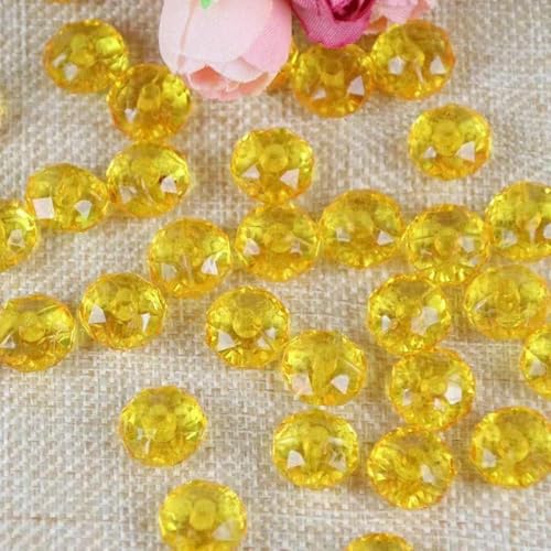 8–10 mm DIY Handperlenanhänger Acrylradperle flach Imitation Kristall transparent lose Türvorhangperlen 500 g-21-Gloden-12 mm 8–10 mm DIY Handperlenanhänger Acrylradperle flach Imitation Kristall transparent lose Türvorhangperlen 500 g-21-Gloden-12 mm von BSGUZ