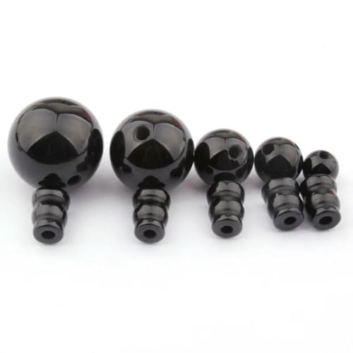 Natürlicher runder Lapislazuli-Quarz-Türkis, 5 x 7 mm, Steinperlen, 1 Set für DIY-Halsketten, Armbänder, Schmuckherstellung, Schwarzer Achat, 14,0 mm Natürlicher runder Lapislazuli-Quarz-Türkis, 5 x 7 mm, Steinperlen, 1 Set für DIY-Halsketten, Armbänder, Schmuckherstellung, Schwarzer Achat, 14,0 mm von BSGUZ