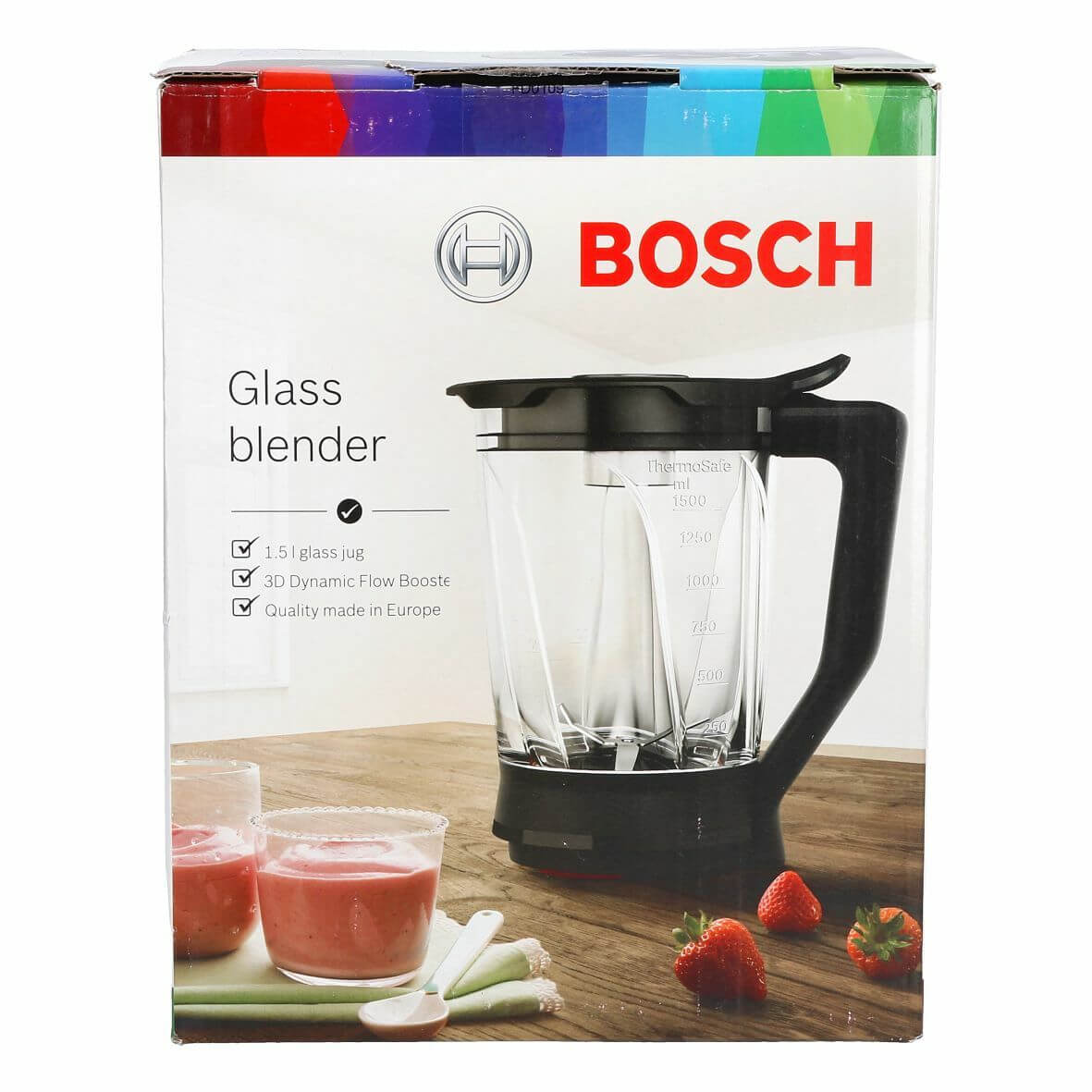 Glasmixbecher mit Deckel BSH 17006613 MUZ9MX2 für Küchenmaschine (KD-17006613) von BSH (Bosch-Siemens-Hausgeräte)