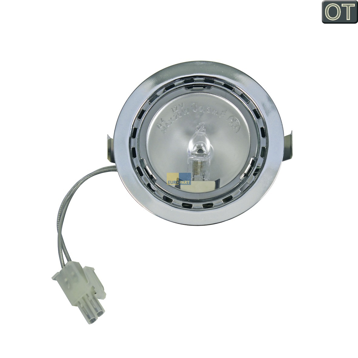 Halogenlampe BSH 00175069 G4 20W 12V mit Gehäuse für Dunstabzugshaube (KD-00175069) von BSH (Bosch-Siemens-Hausgeräte)