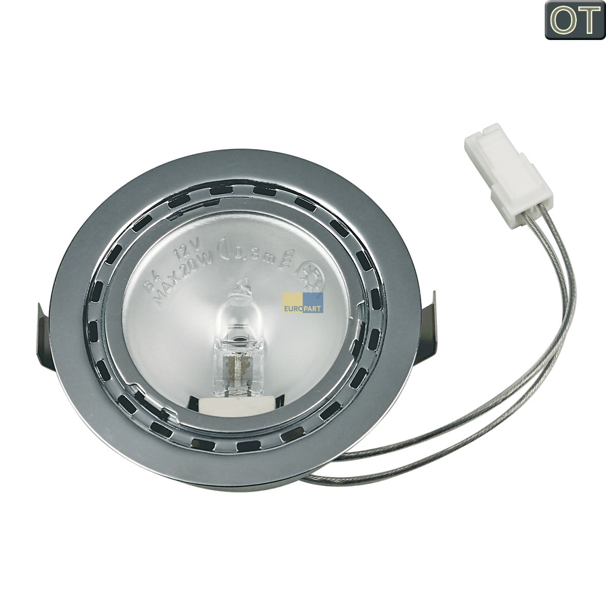 Halogenlampe G4 20W 12V BSH 00606646 mit Gehäuse für Dunstabzugshaube (KD-00606646) von BSH (Bosch-Siemens-Hausgeräte)